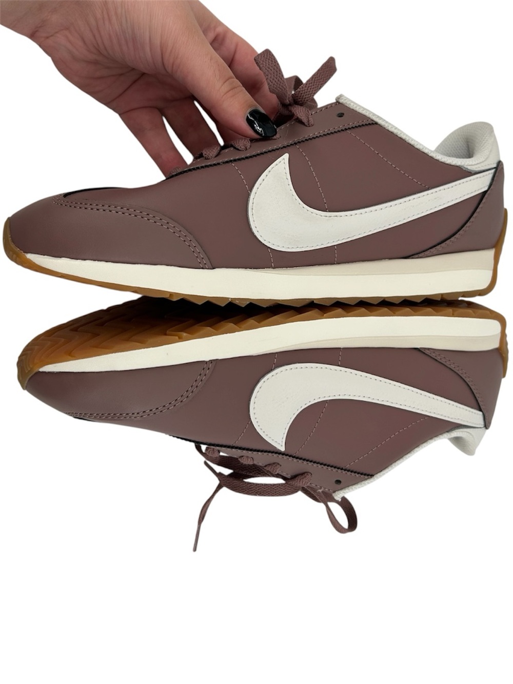 NEW Nike Pacific Leather Sneakers in Smokey Mauve Pink Womens Size 9 READ - Picture 7 of 10